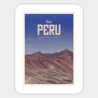 Visit Peru Sticker